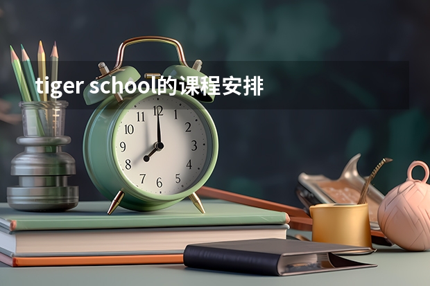 tiger school的课程安排有什么特点？