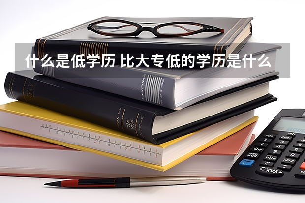 什么是低学历 比大专低的学历是什么