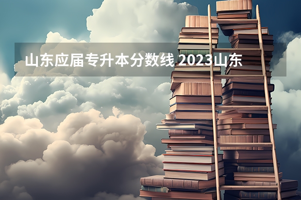 山东应届专升本分数线 2023山东专升本录取分数线